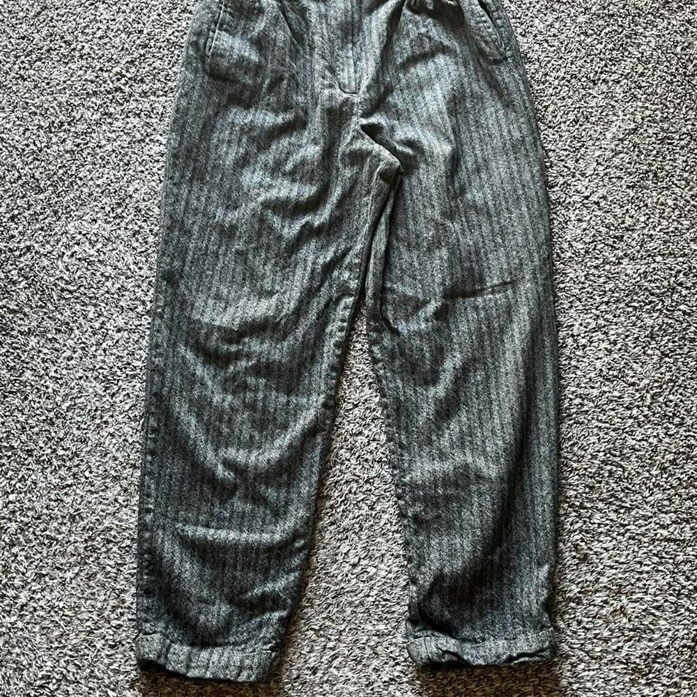 Lauren Ralph Lauren 100% Wool Gray Womens 14 Dress Pants Chic Classic Business